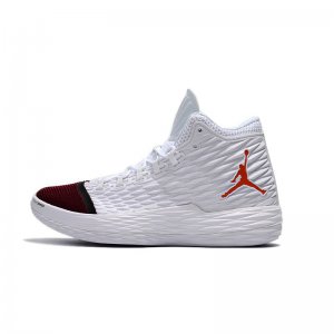 Jordan Melo M13 White/Red-Black Shoes Free Shipping