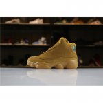 Kid's Air Jordan 13 "Wheat" Golden Harvest/Elemental Gold For Sa