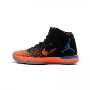 Air Jordan XXX1 Black/Orange-Blue-Grey For Sale