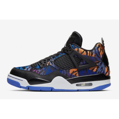 2020 Men's Air Jordan 4 "Rush Violet" Black/White-Rush Violet-Ra