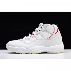 Air Jordan 11 Platinum Tint/Sail-University Red 378037-016