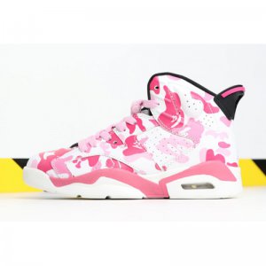 Kid's Air Jordan 6 "Pink Camo" For Sale