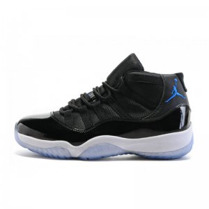 Air Jordan 11 Retro "Space Jam" Black/Dark Concord-White 378037-