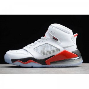 2019 Jordan Mars 270 "Fire Red" White/Fire Red-Black CD7070-100