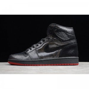 2019 Air Jordan 1 High OG "SP Gina" Black/Black-White-Varsity Re