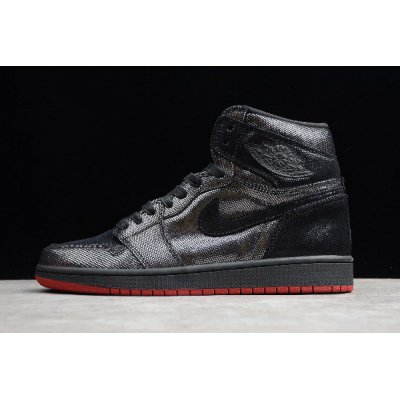 2019 Air Jordan 1 High OG "SP Gina" Black/Black-White-Varsity Re