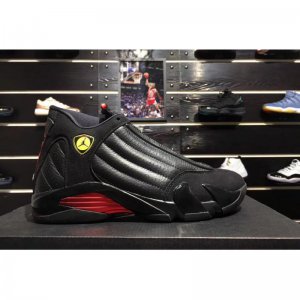 2018 New Air Jordan 14 "Last Shot" Black/Varsity Red 487471-003