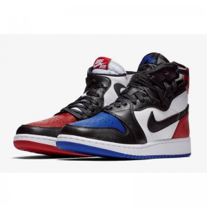 Women's Air Jordan 1 Rebel "Top 3" White/Black-Varsity Red-Varsi