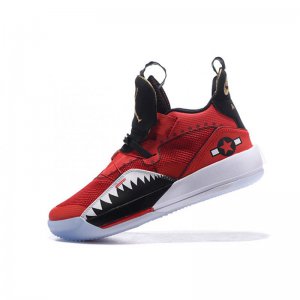 Air Jordan 33 XXXIII Future of Flight Bright Red/Black-White For