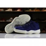 2018 Air Jordan 11 XI Low "RE2PECT" Binary Blue/Sail-Binary Blue