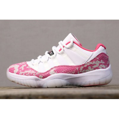 2019 Air Jordan 11 Low WMNS "Pink Snakeskin" AH7860-106