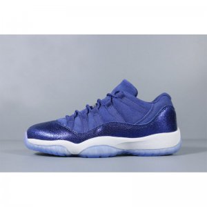 New Air Jordan 11 Low GS "Blue Moon" Grade School Shoes 580521-4