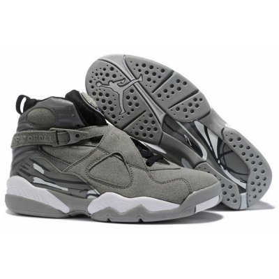 2019 Air Jordan 8 Cool Grey/Black-White For Sale