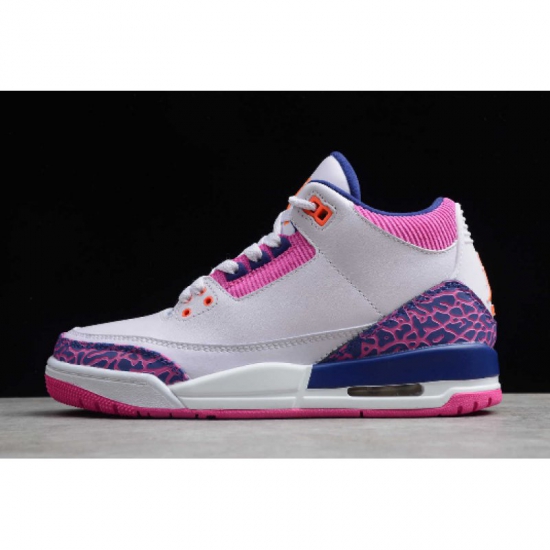 2020 Air Jordan 3 GS "Barely Grape" 441140-500 - Click Image to Close
