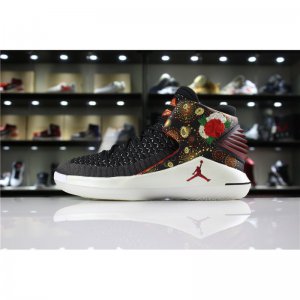 2018 Air Jordan XXX2 "CNY" Black/University Red/White-Metallic G