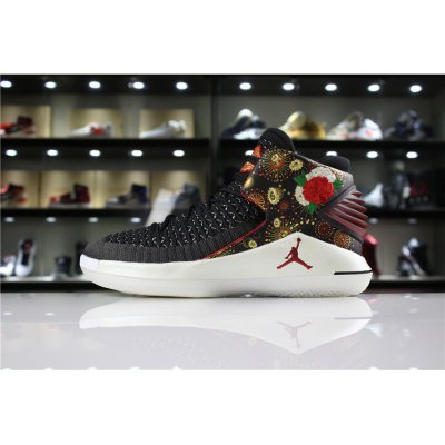 2018 Air Jordan XXX2 "CNY" Black/University Red/White-Metallic G