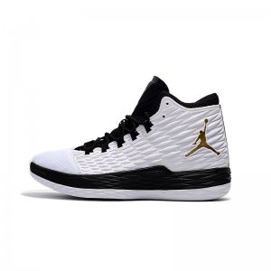 Jordan Melo M13 "BHM" White/Metallic Gold-Black-Pure Platinum 88