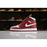 Air Jordan 1 Mid "Chicago" Gym Red/White 554724-605 Men's and Wo