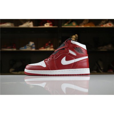 Air Jordan 1 Mid "Chicago" Gym Red/White 554724-605 Men's and Wo