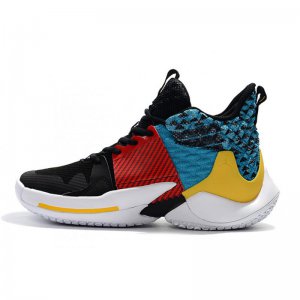 2019 Jordan Why Not Zer0.2 "BHM" Black/White-Multi-Color CI6294-