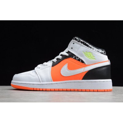 2020 Air Jordan 1 Mid "Hyper Crimson" 554725-870