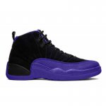 2020 Air Jordan 12 "Dark Concord" Black/Black-Dark Concord CT801