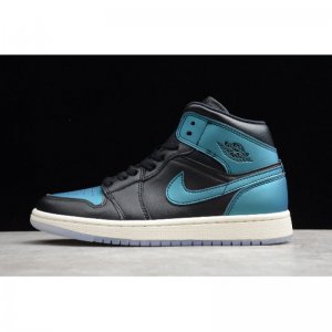 2019 Air Jordan 1 Mid "Metallic Turquoise" BQ6472-009 For Sale