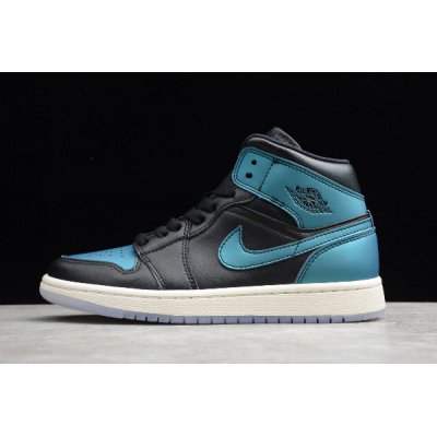 2019 Air Jordan 1 Mid "Metallic Turquoise" BQ6472-009 For Sale