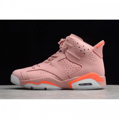 2019 Aleali May x Air Jordan 6 "Millennial Pink" Rust Pink/Brigh
