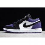 2019 Air Jordan 1 Low "Court Purple" 553558-125 Free Shipping