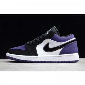 2019 Air Jordan 1 Low "Court Purple" 553558-125 Free Shipping