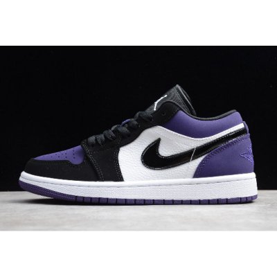 2019 Air Jordan 1 Low "Court Purple" 553558-125 Free Shipping