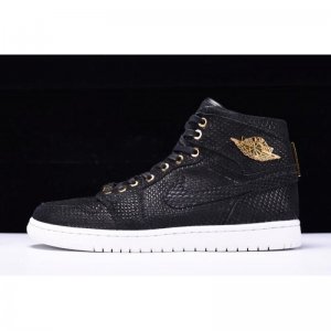 Air Jordan 1 Retro High OG "Pinnacle" Black/Metallic Gold-White