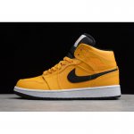 2019 Air Jordan 1 Mid "Taxi Yellow" 554724-700 For Sale