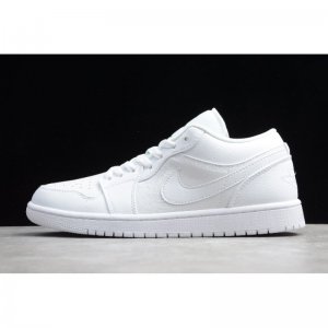 2020 Air Jordan 1 Low "Triple White" 553558-130