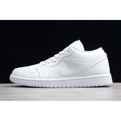 2020 Air Jordan 1 Low "Triple White" 553558-130