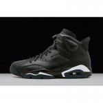Air Jordan 6 "Black Cat" Black/Black-White 384664-020