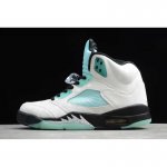 2019 Air Jordan 5 "Island Green" White/Black-Island Green CN2932
