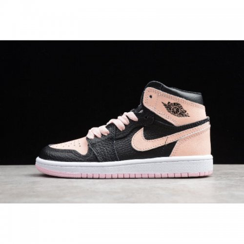 2019 Air Jordan 1 Retro High Black/Crimson Tint Kids' Sizing 555