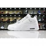 Air Jordan 4 IV "Pure Money" White/Metallic Silver 308497-100