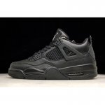 Soleki x Air Jordan 4 "Black Cat" 308497-002 For Sale