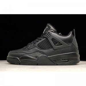Soleki x Air Jordan 4 "Black Cat" 308497-002 For Sale