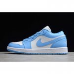 2020 Air Jordan 1 Low "UNC" University Blue/White AO9944-441