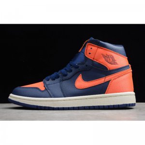 2019 Air Jordan 1 Retro High Premium "Blue Void" AH7389-408