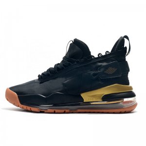 2019 Air Jordan Mars 270 Black/Gum-Metallic Gold For Sale