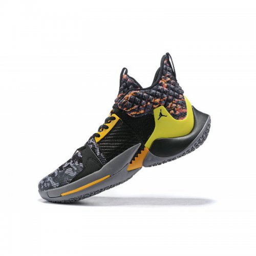2019 Jordan Why Not Zer0.2 Wolf Grey/Orange-Yellow For Sale