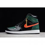 SolyFly x Air Jordan 1 High OG "Friends & Family" Black/Team Ora