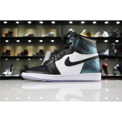 Men's Air Jordan 1 High OG "All-Star" Black/Metallic Silver-Whit