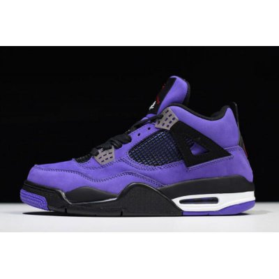 2018 Travis Scott x Air Jordan 4 "Purple" 308497-510 For Sale