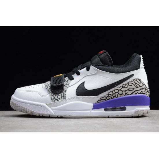 2019 Air Jordan Legacy 312 Low White/Black-Purple CD7069-108 - Click Image to Close